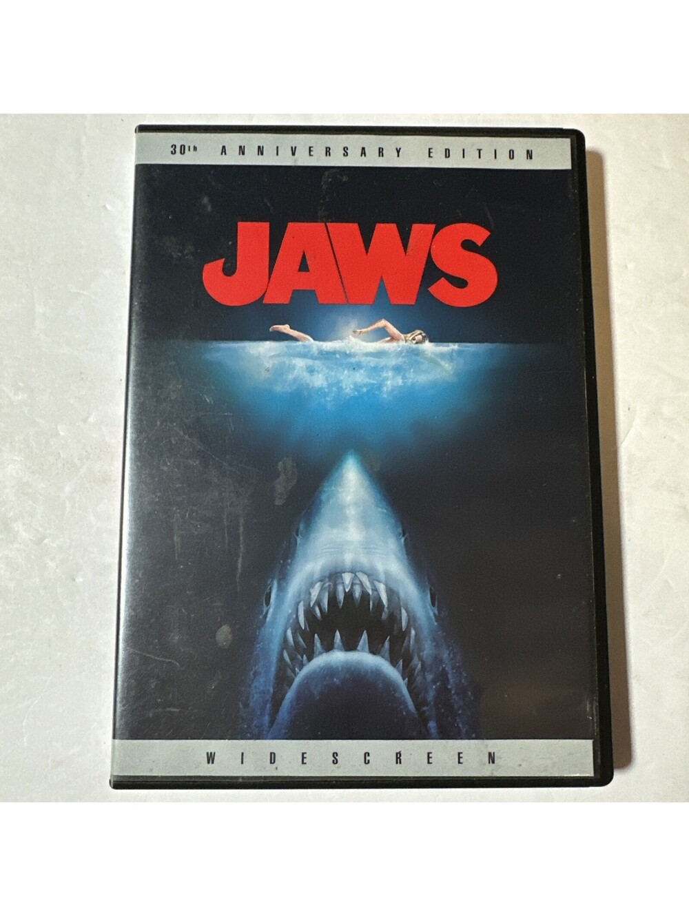 Jaws DVD Used 30th Anniversary Widescreen Spielberg Classic Thriller